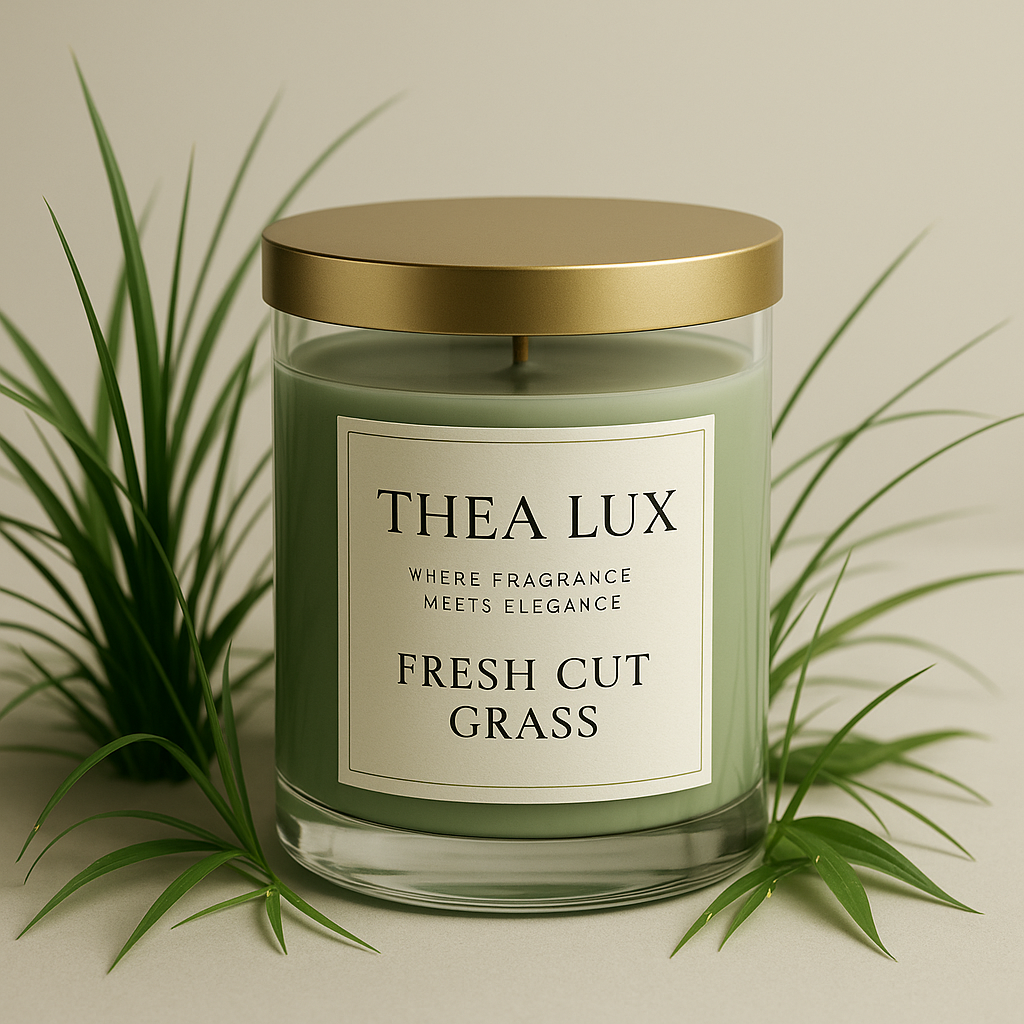 TheaLux – Fresh Cut Grass Scented Candle